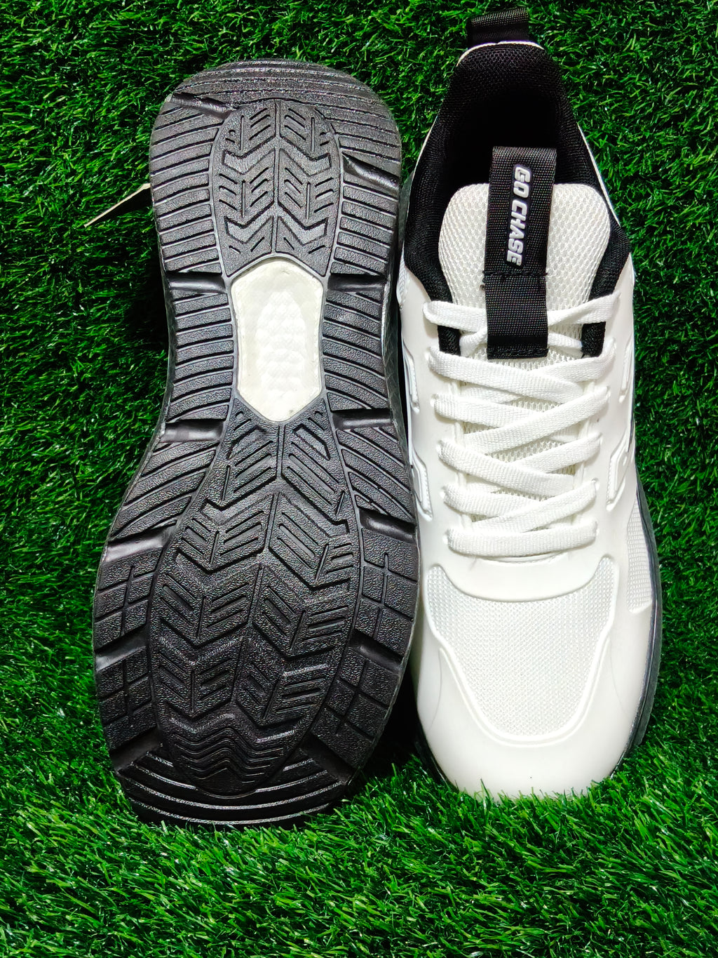 ASIAN Quantum-31 MAX Men's White / Black Sports Shoes