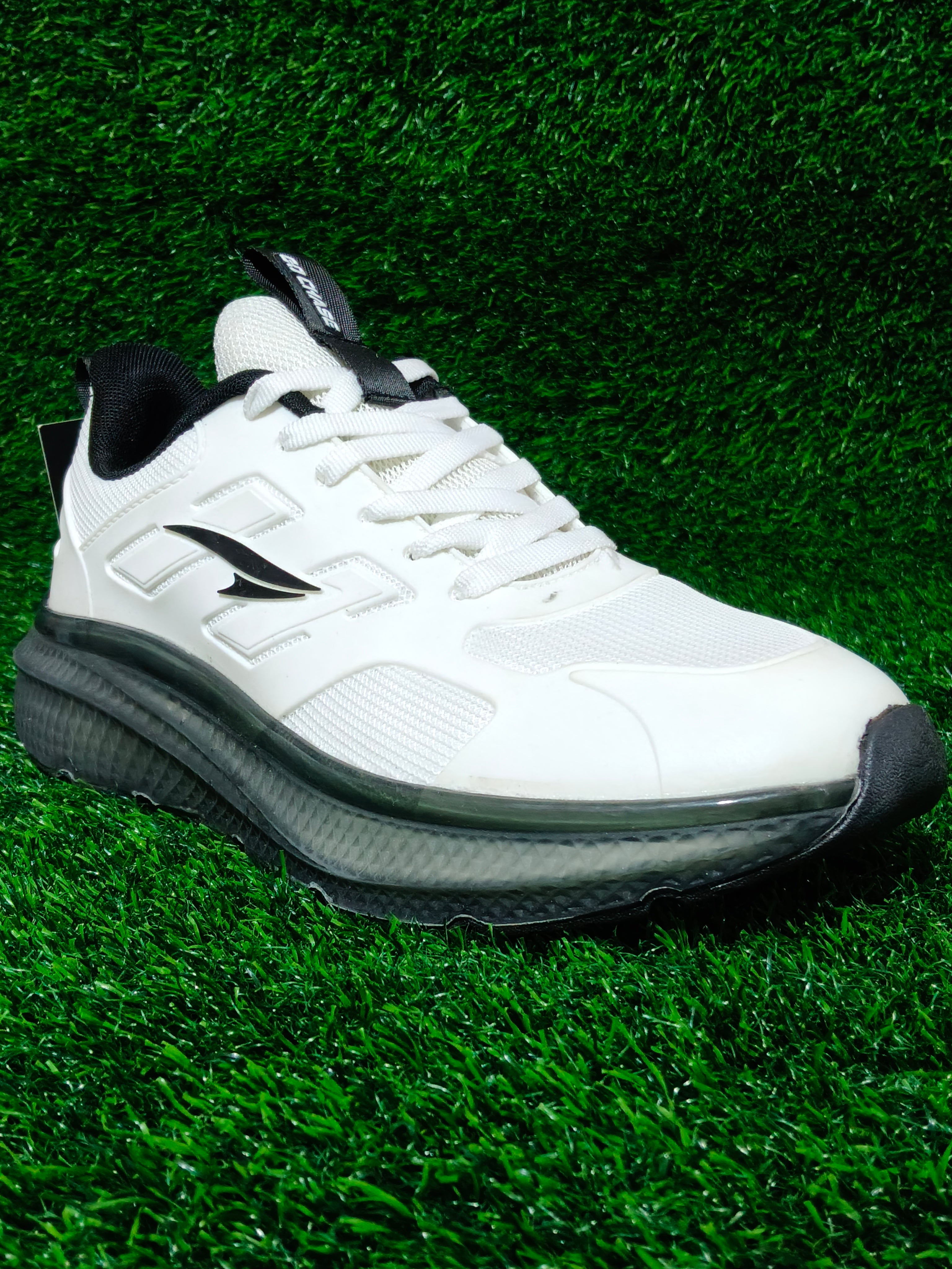ASIAN Quantum-31 MAX Men's White / Black Sports Shoes