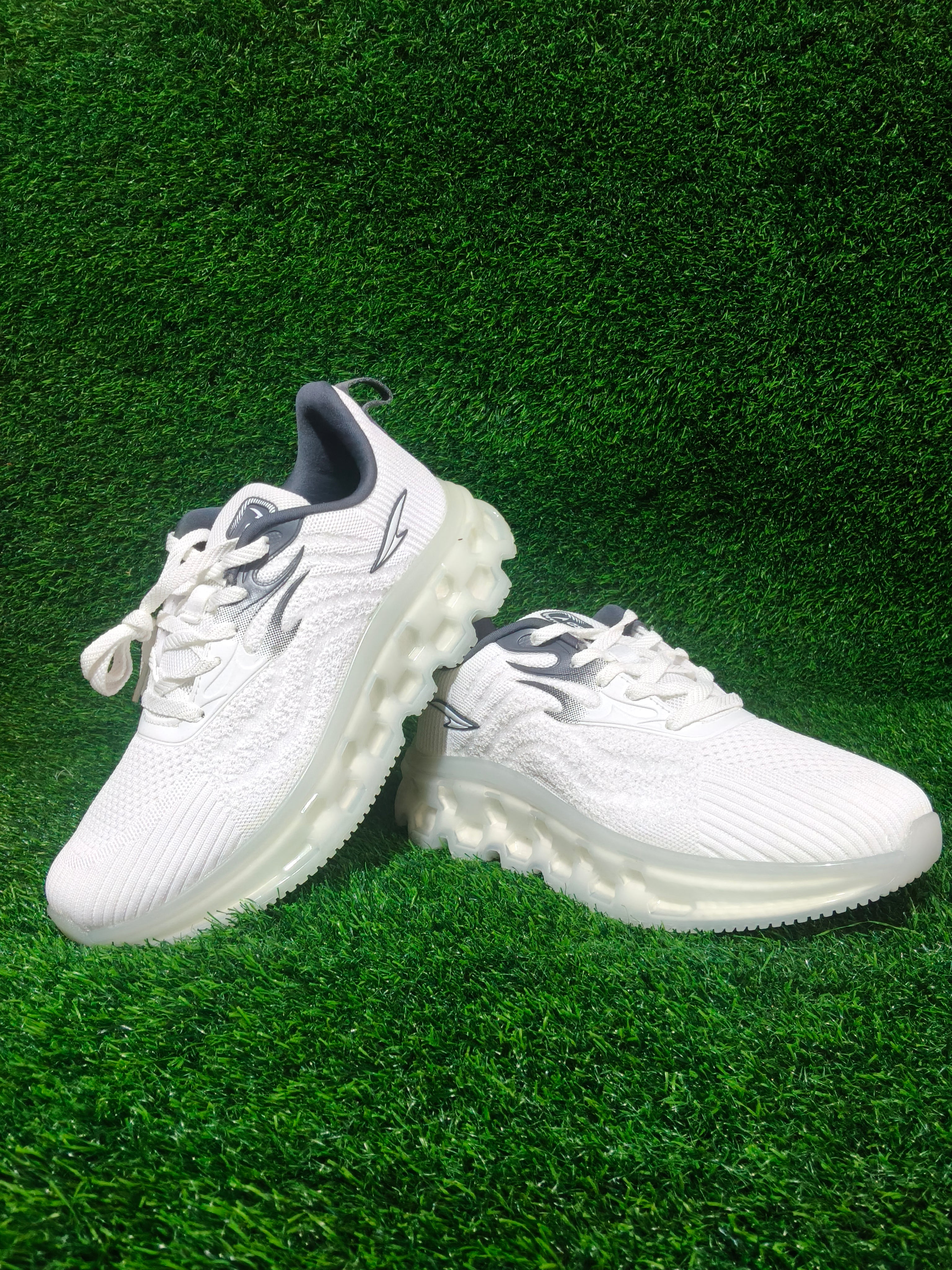 ASIAN PowerPlay-29 Men's Off-White / Dark Grey Sports Shoes