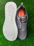 Sparx SM 722 Men's Grey / Neon Orange Sports Shoes
