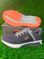 Sparx SM 472 Men's Grey / Neon Orange Sports Shoes