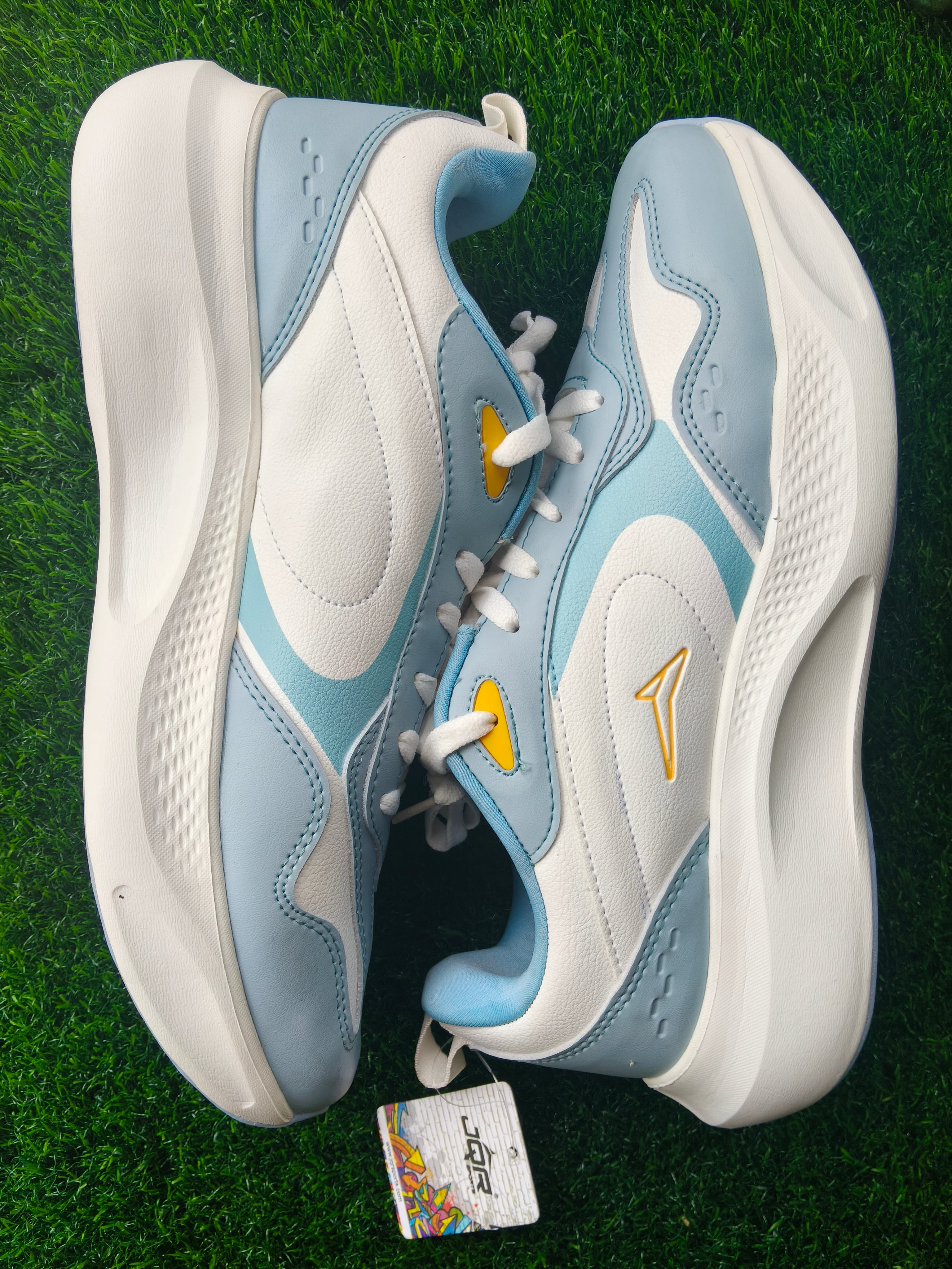 JQR Axe Men's Blue / White Sports Shoes