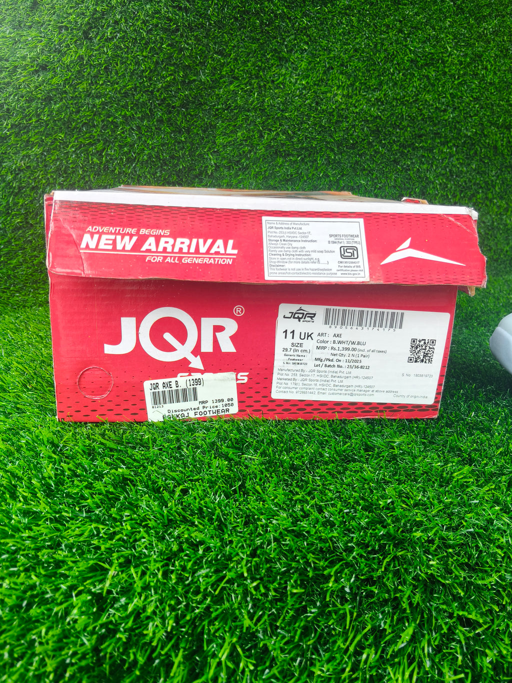 JQR Axe Men's Blue / White Sports Shoes
