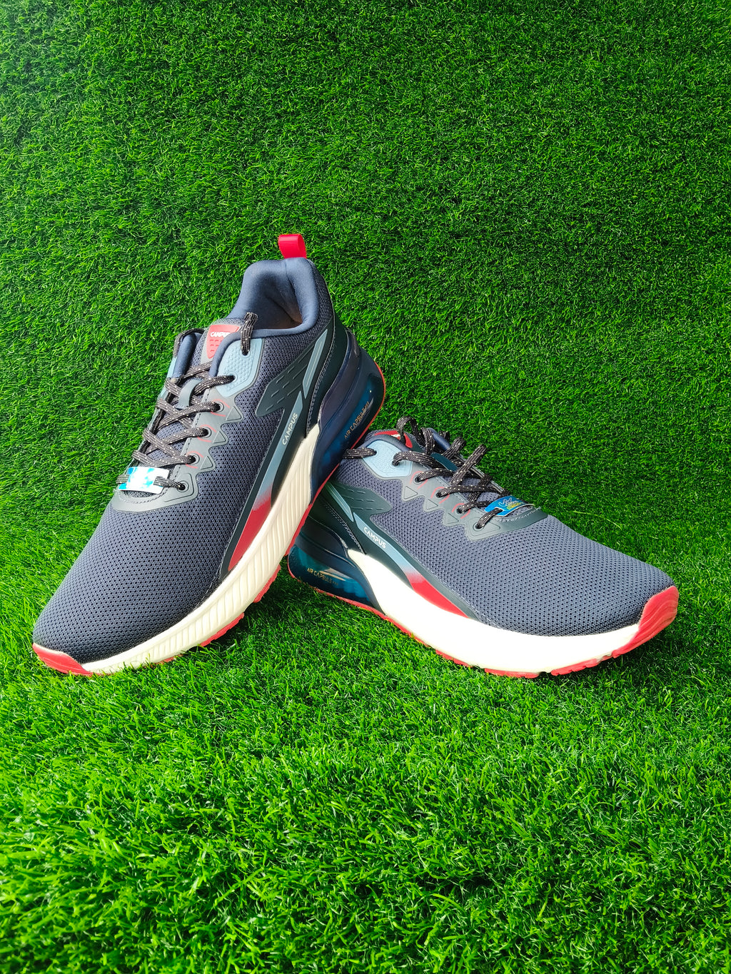 Campus Promote Men's Navy / Red Slate Sports Shoes