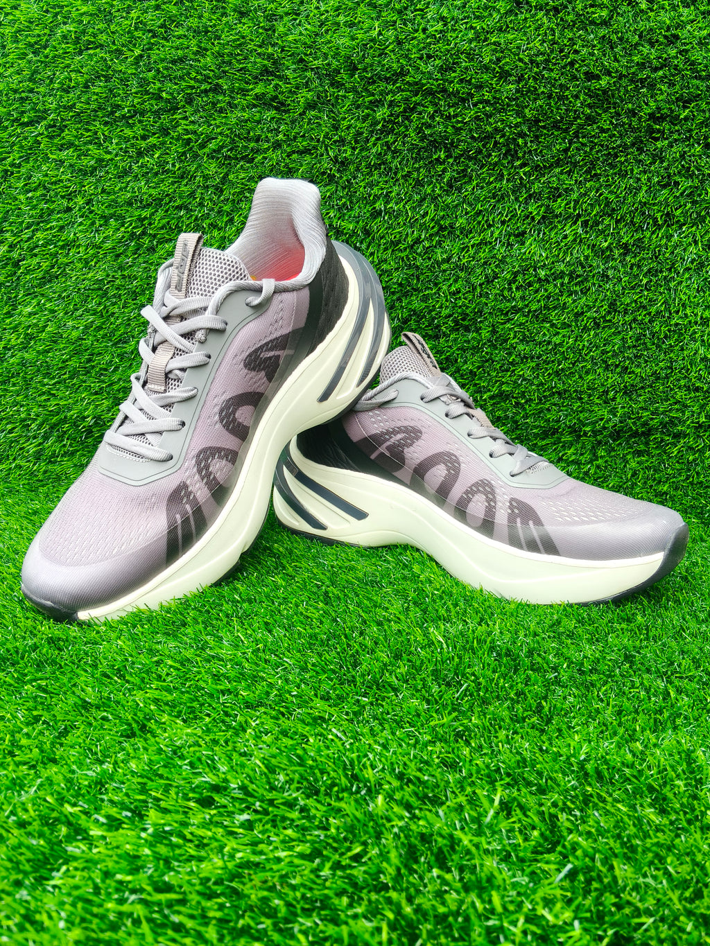 JQR Blaze Step Men's Grey Sports Shoes