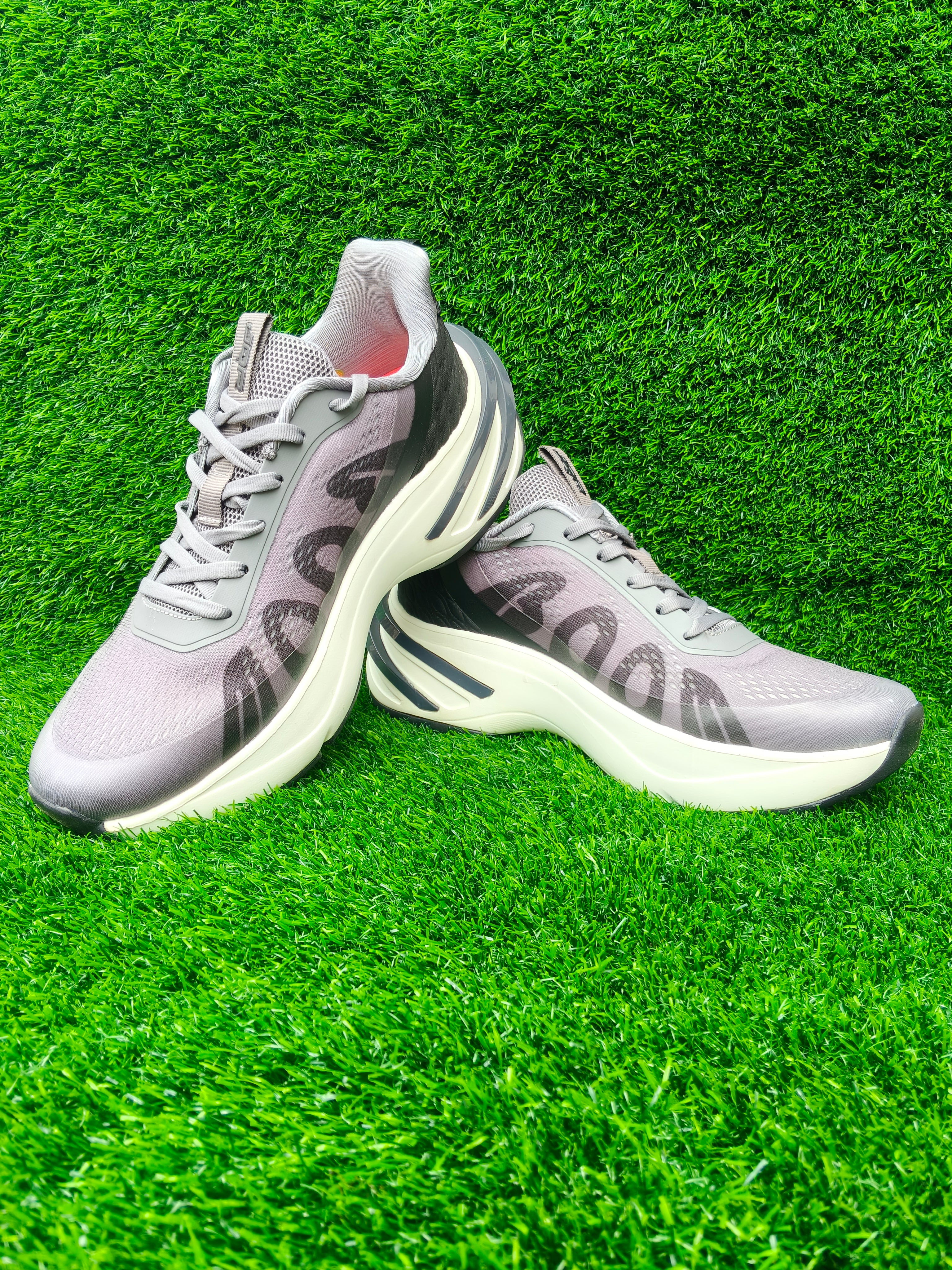 JQR Blaze Step Men's Grey Sports Shoes
