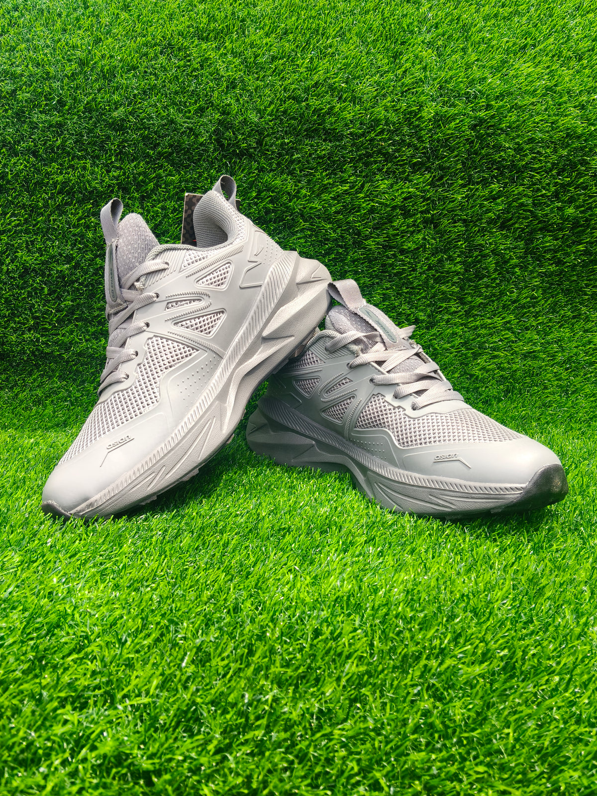 Asian Quantum-24 Men's Dark Grey Sports Shoes