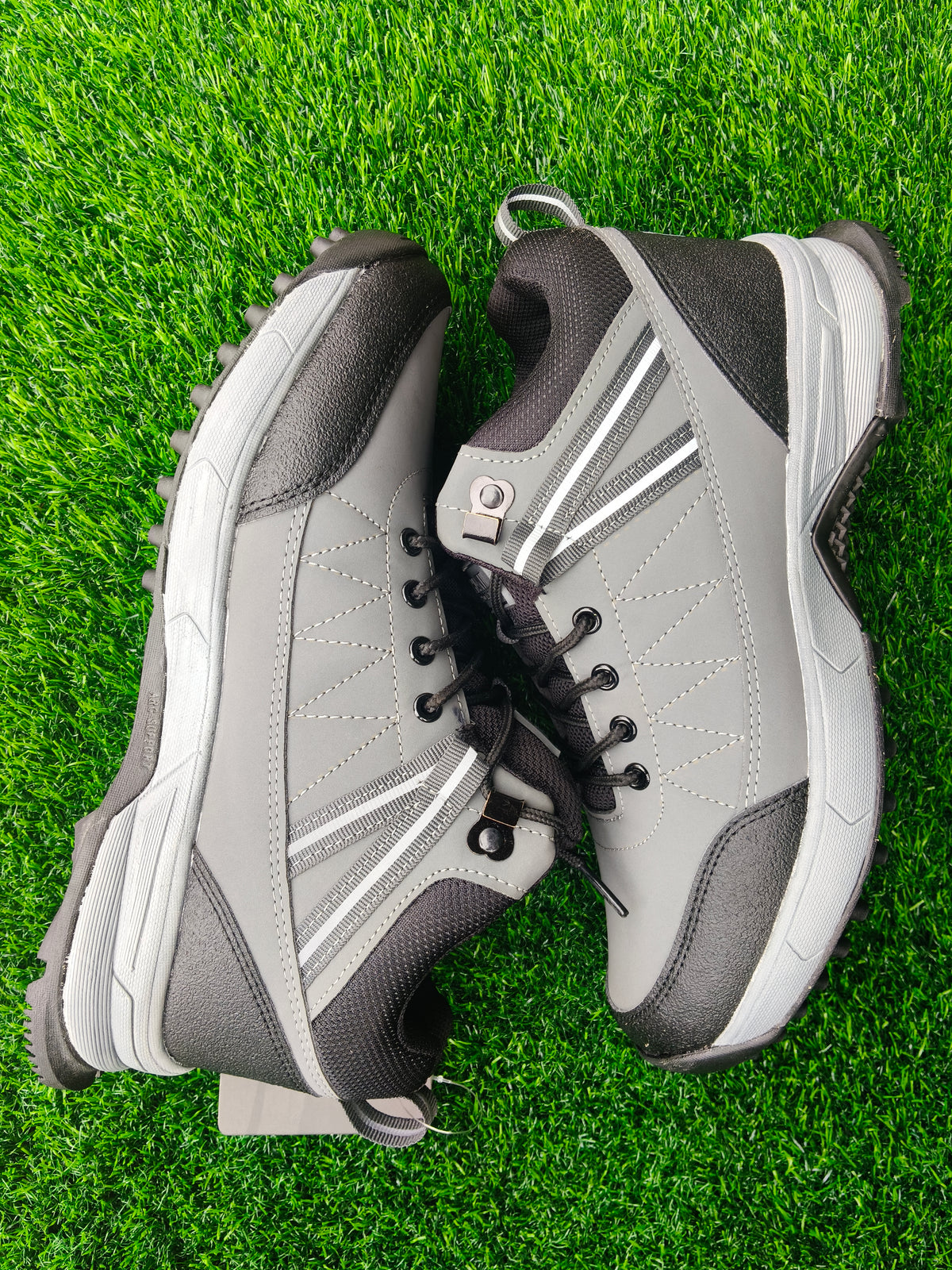 Lakhani Vardaan Woods-01 Men's Dark Grey / Black Sports Shoes
