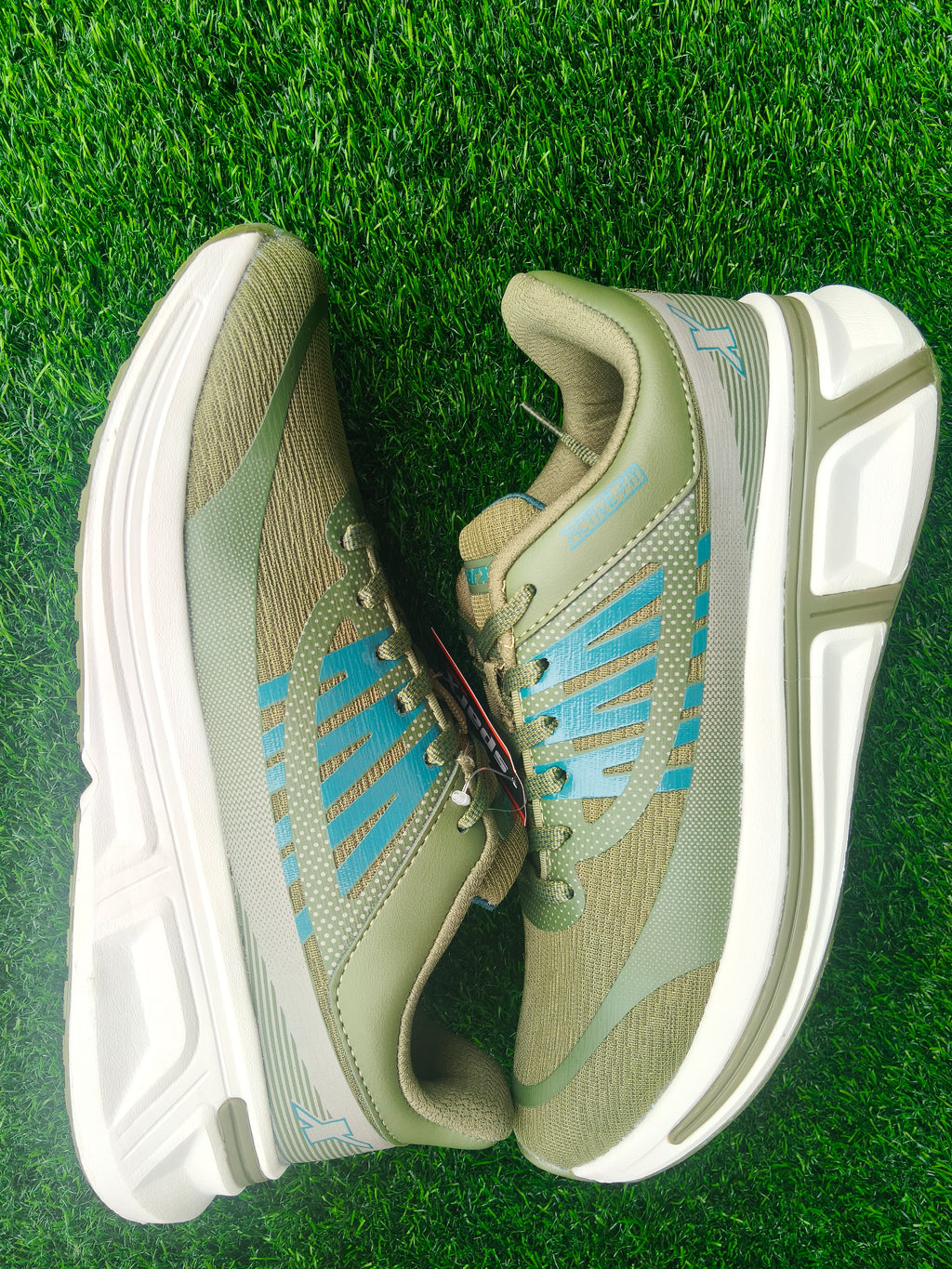 Sparx SM 1153 Men's Sage Green / T. Blue Sports Shoes