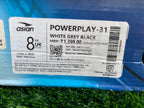 Asian Powerplay-31 White Grey Black