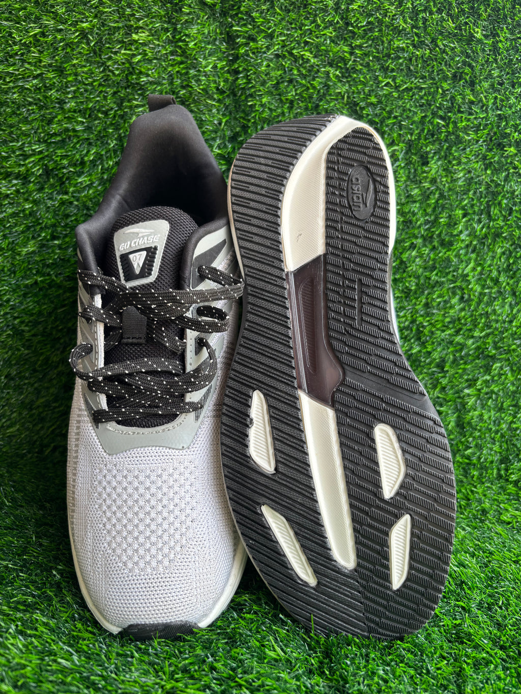 Asian Powerplay-31 White Grey Black