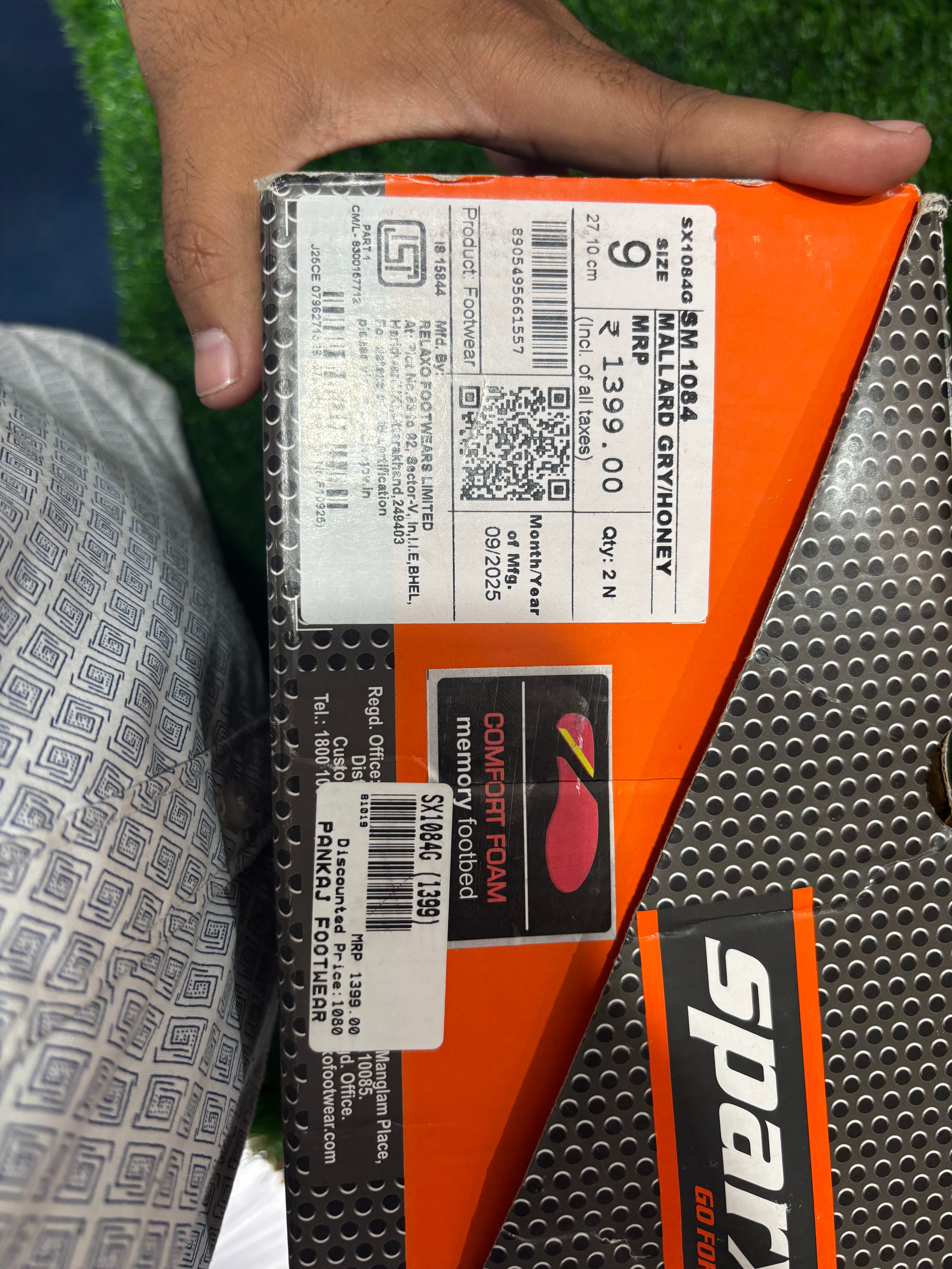 Sparx Mallard Grey Honey SX1084G