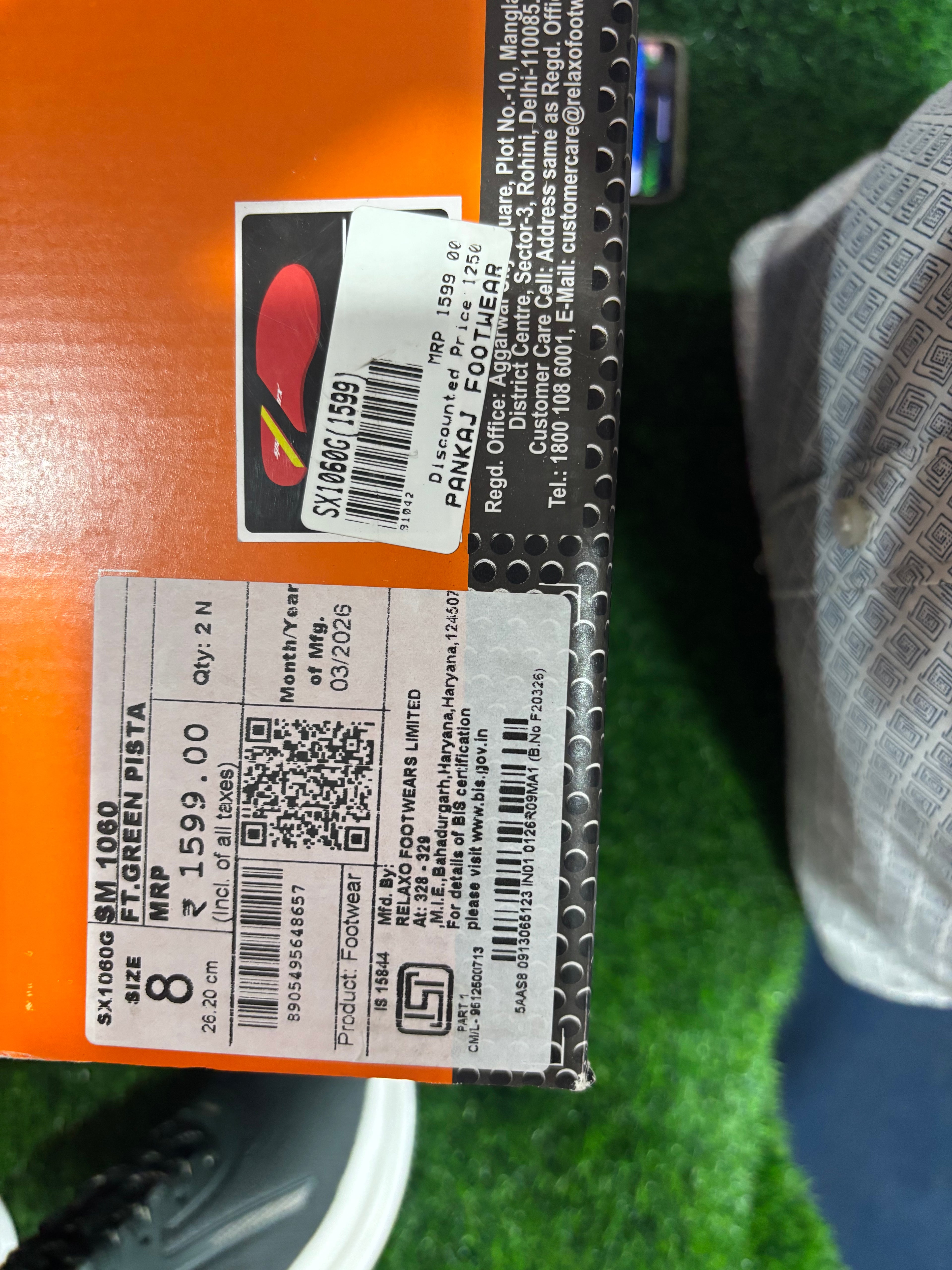 Sparx FT Green Pista SX1060G