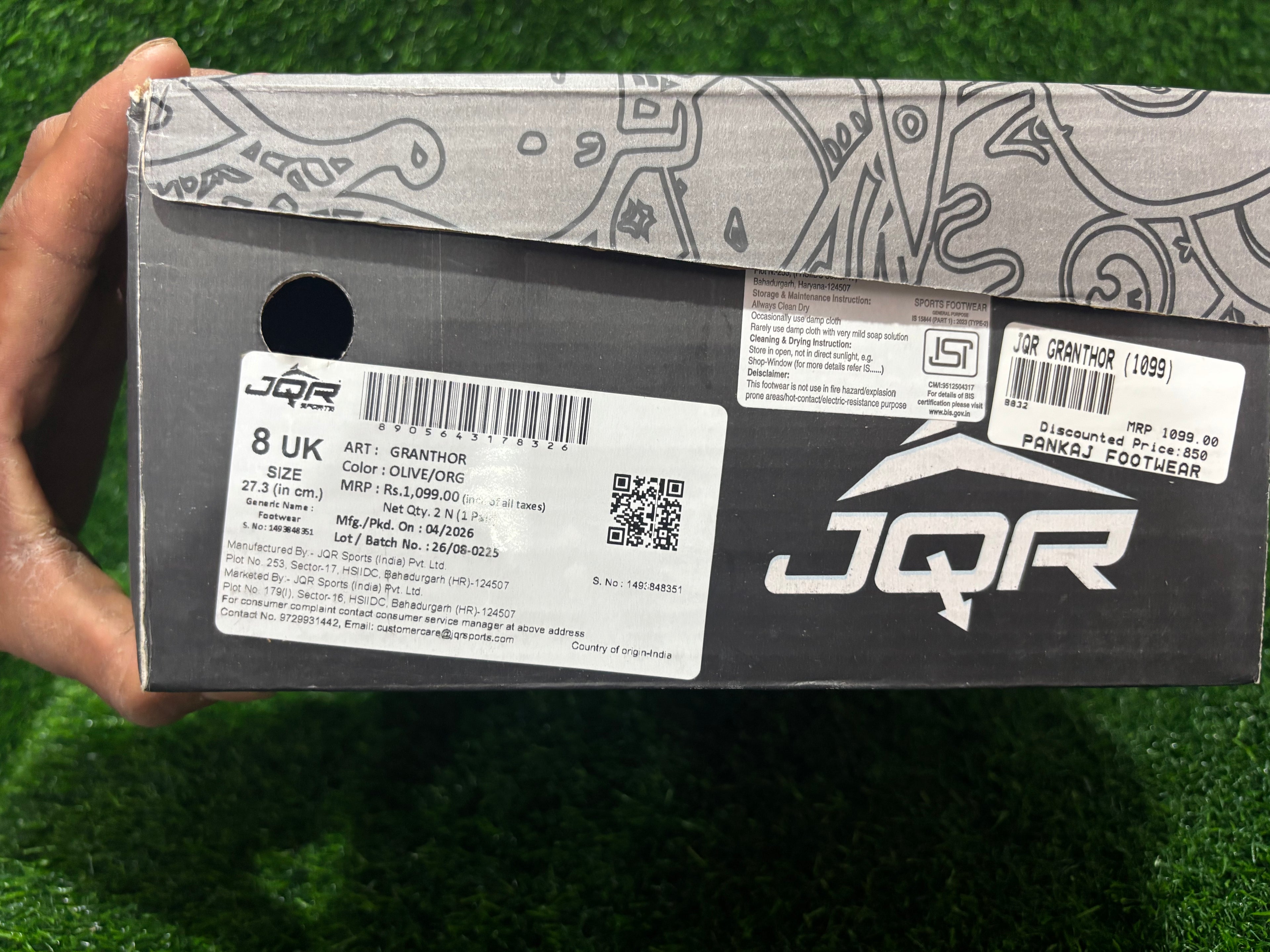 JQR GRANTHOR Sports Shoes