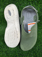 Imported Crocs LiteRide Men's Olive Green / Grey Lightweight Clogs