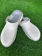 Imported Crocs LiteRide Men's Light Grey / Dark Grey Lightweight Clogs