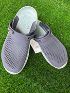 Imported Crocs LiteRide Men's Sky Blue / Navy Blue Premium Clogs